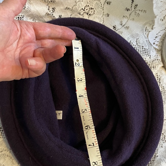 Parkhurst Deep Plum Wool Cloche Hat - Picture 6 of 8